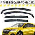 AEROGUYS In-Channel Window Deflectors Extra Durable Window Visors Rain Guards Fit for Honda HR-V 2016-2022, Sun Visors, Wind Vent Visors, Car Accessories - 4 pcs. AG0157