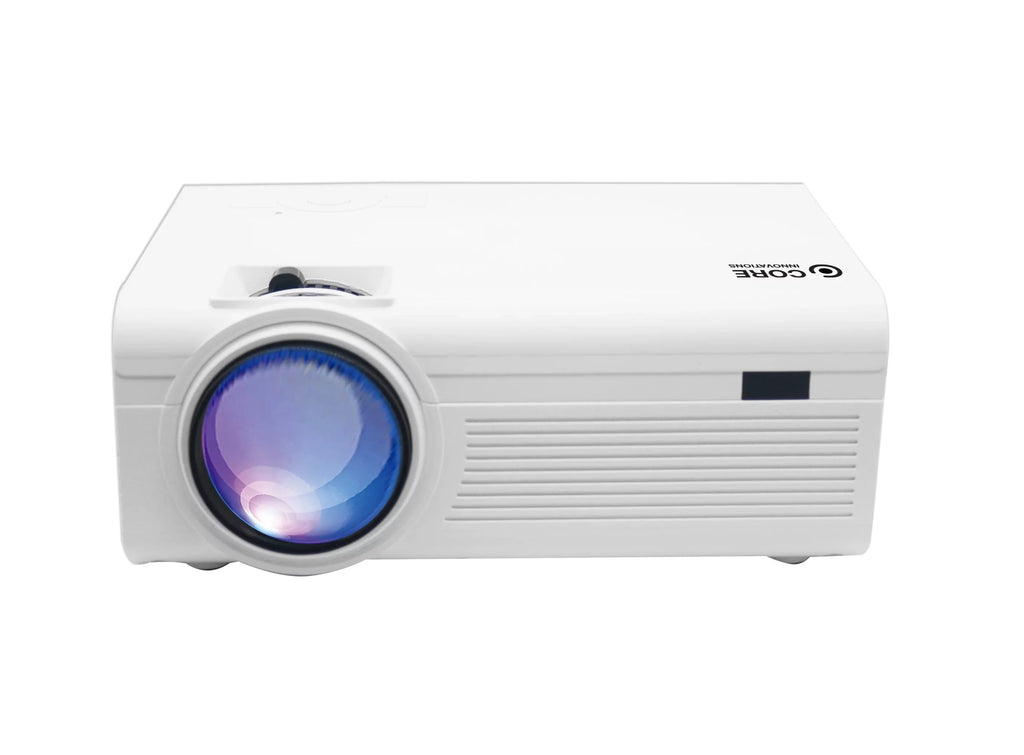Core Innovations CJR600 150" LCD Home Theater Projector (White)