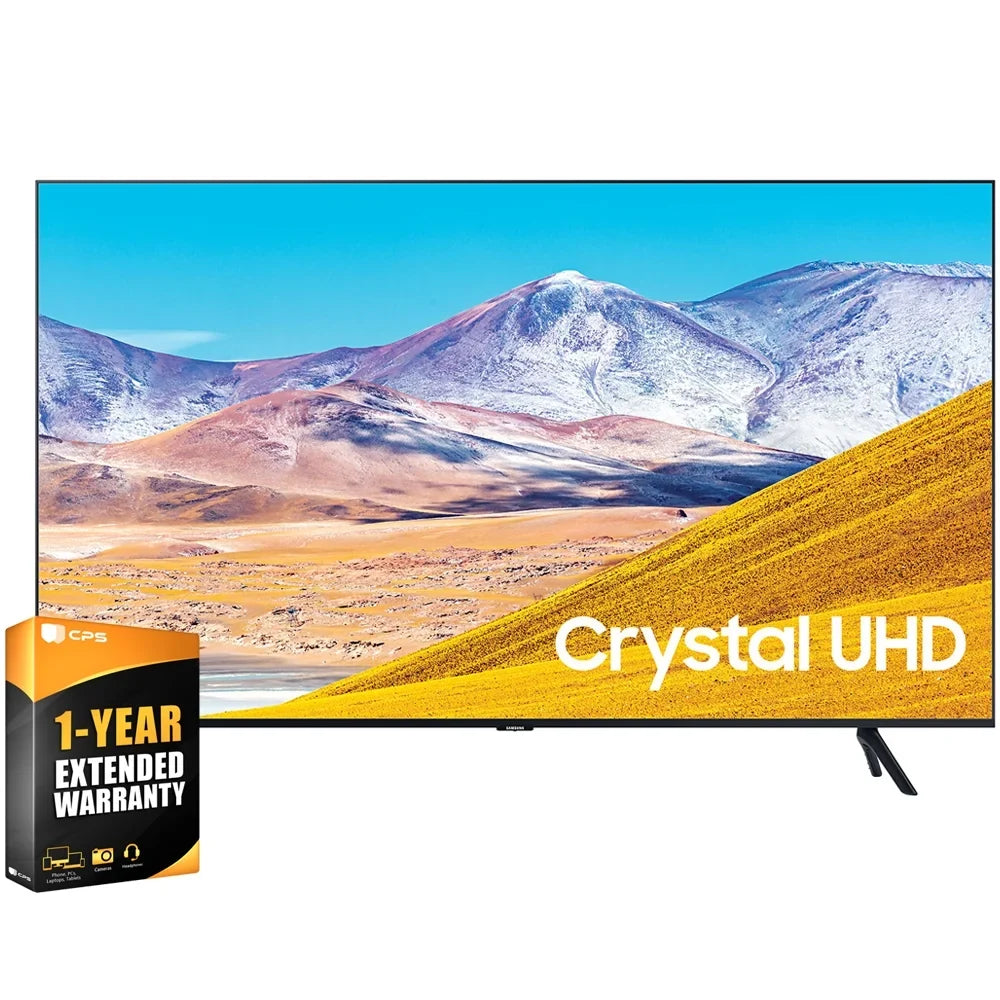 UN85TU8000FXZA 85 inch 4K Ultra HD Smart LED TV 2020 Model Bundle with 1 Year Extended Warranty (UN85TU8000 85TU8000 85 Inch TV 85" TV)