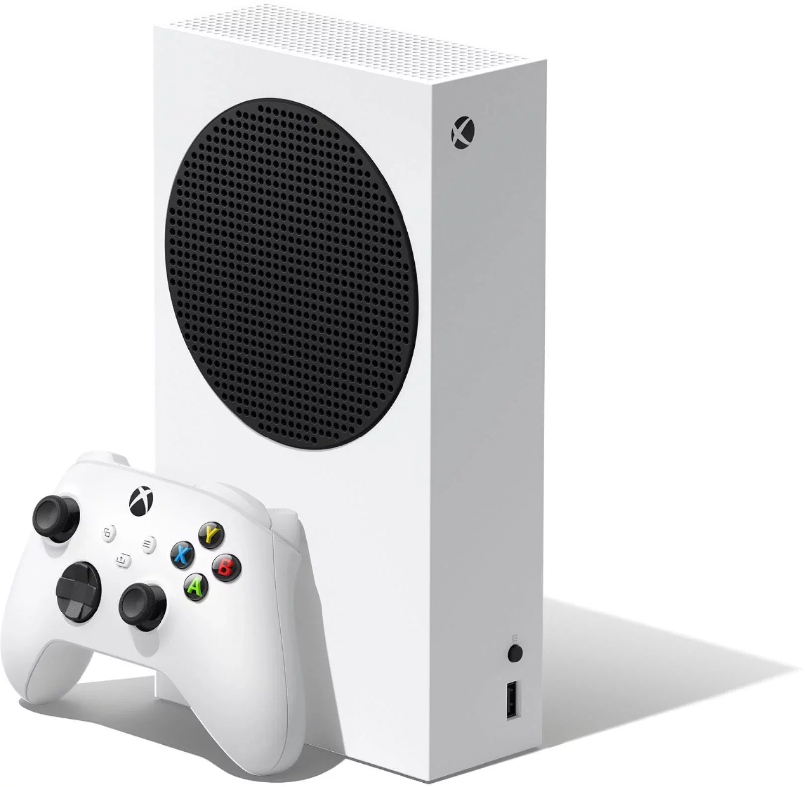 Xbox Series S 512GB Digital Console with Extra Pulse Red Controller and Microfiber Cleaning Cloth
