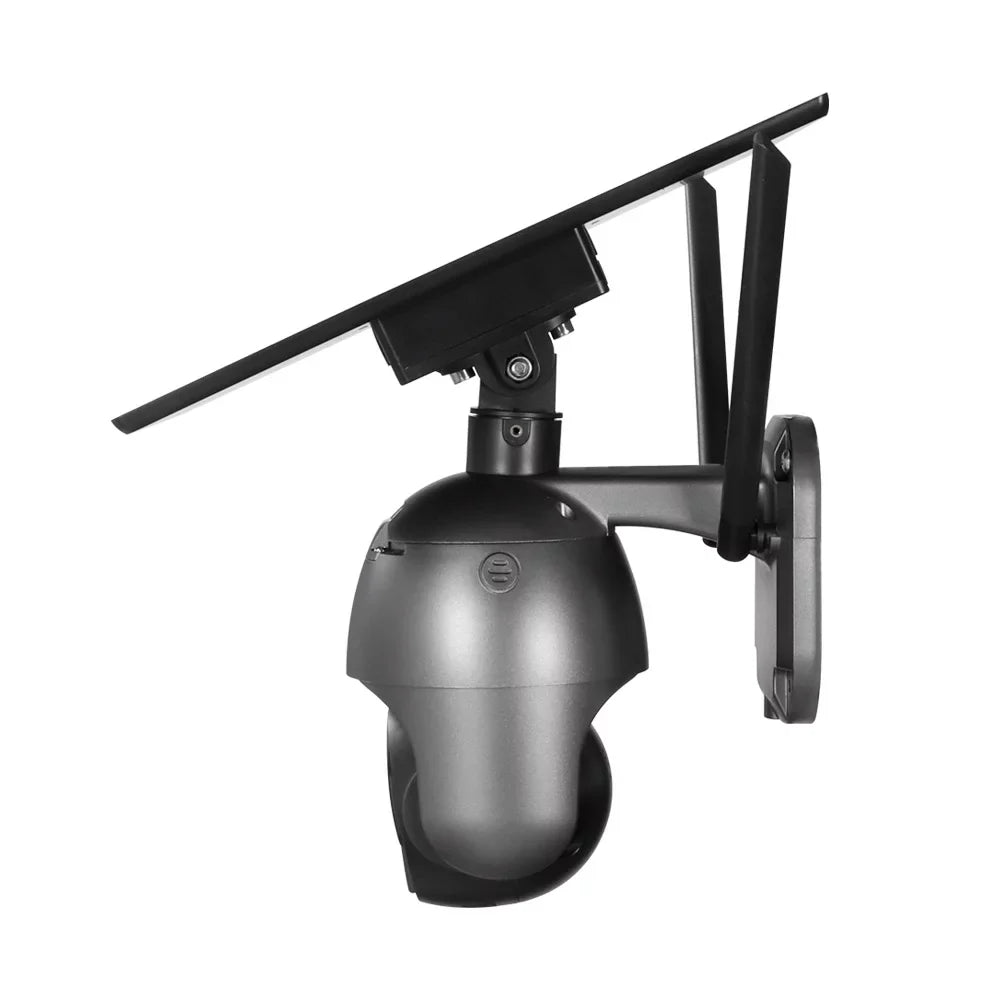 LS VISION 4MP Wifi Wireless Security Camera System Outdoor PTZ Solar Battery Powered Camera