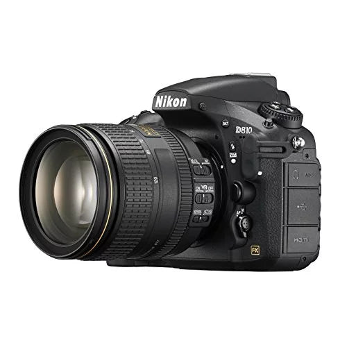 Nikon D810 DSLR Camera w/ 24-120mm VR Lens & Multi-Power Battery Grip Bundle