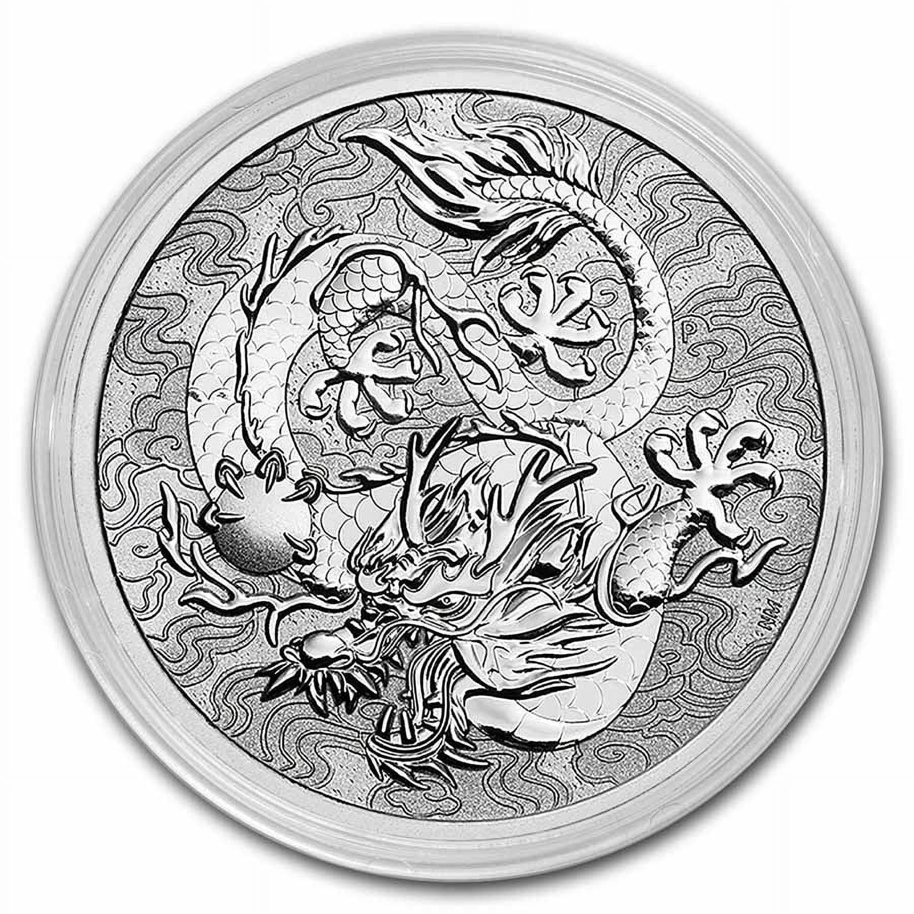 2021 Australia Myths & Legends: 1 oz Silver Dragon BU