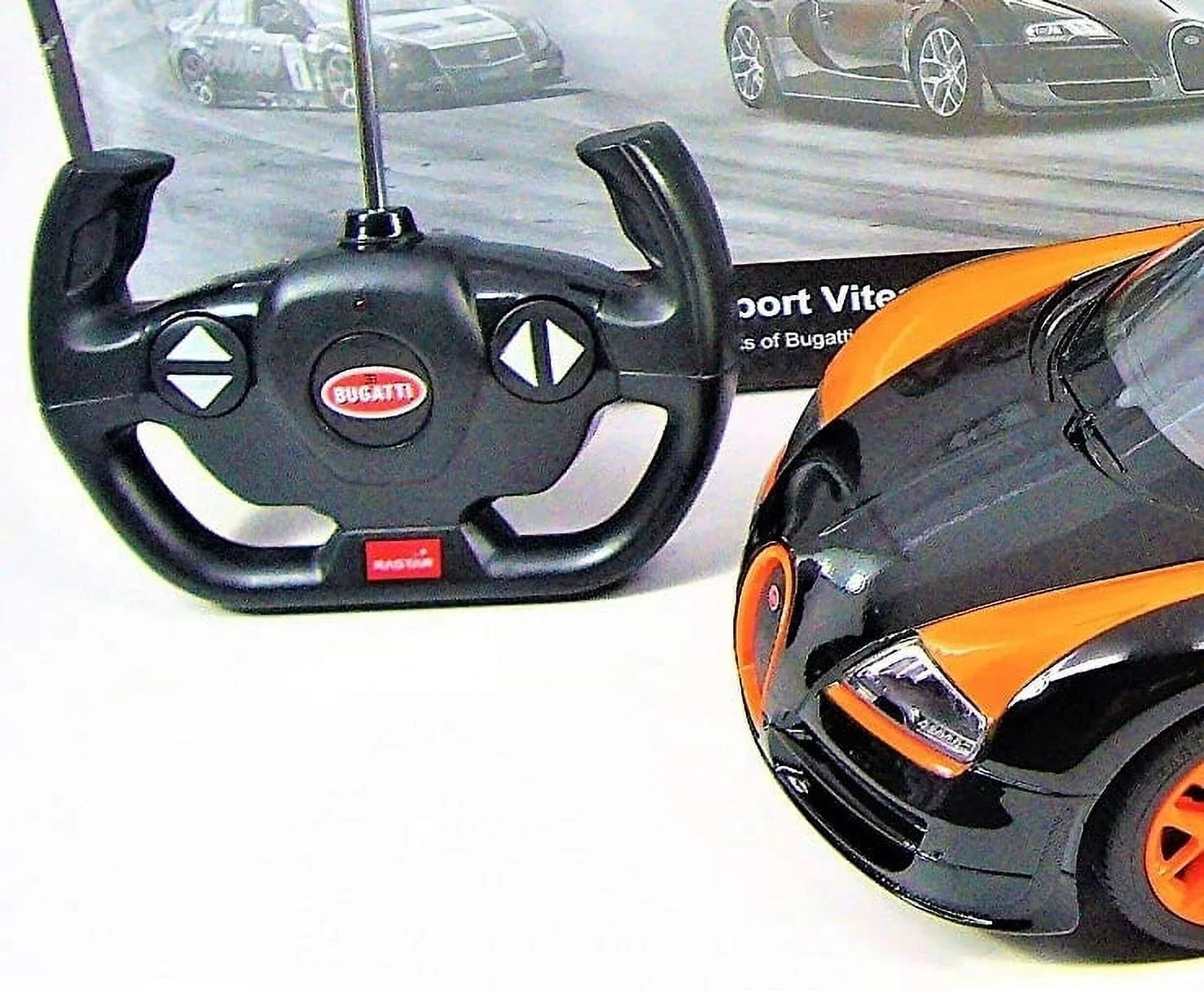 Wonder Wheels 1:14 RC Bugatti Veyron Grand Sport Vitesse Licensed Model Car - Dark