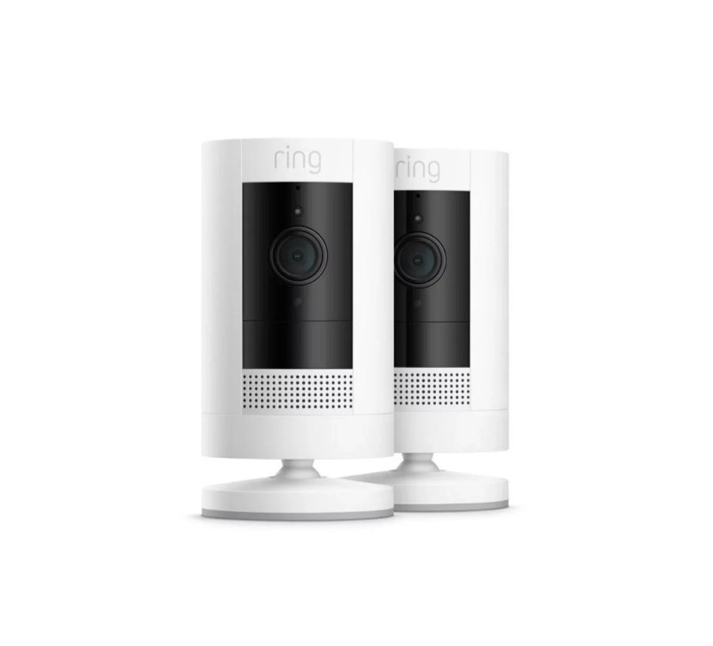 Ring_Video Stick-up Camera Battery 2-Pack Bundle with Savings Story Cleaning Cloth, HD, Wi-fi, Wireless Home Security