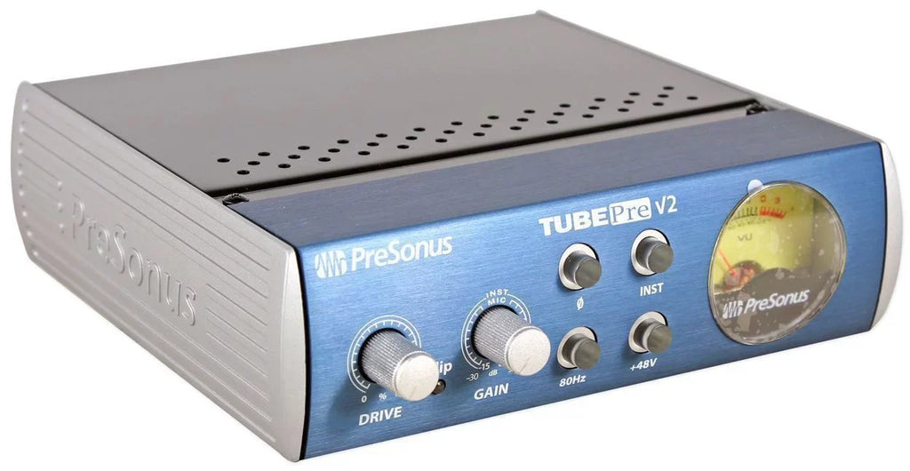 PreSonus TubePre V2 Vacuum Tube Preamp/DI Direct Box and (2) 6' XLR Cables