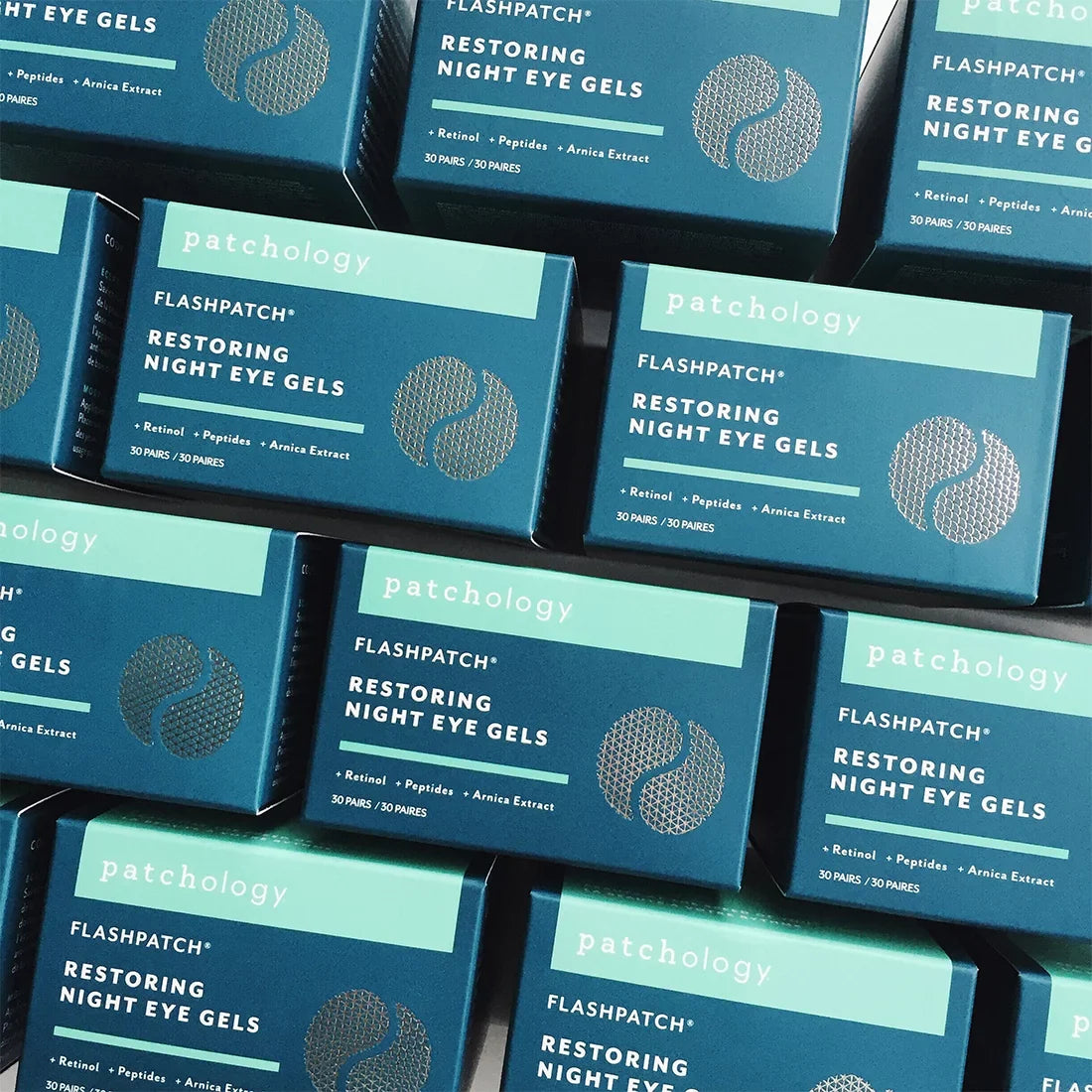 Patchology Flasatch Restoring Night Under Eye Gels Eye Masks, 30 Count