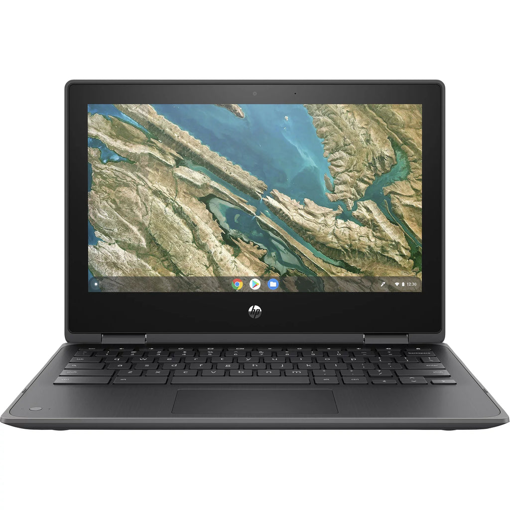 Chromebook x360 11 G3 EE 11.6" Touchscreen 2 in 1 Chromebook - Celeron N4020 - 8GB - 32GB Flash Memory - UHD Graphics 600 - Chrome OS - Chalkboard Gray