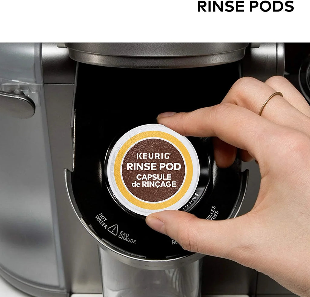 Rinse Pods, Reduces Flavor Carry Over, Compatible with Classic/1.0 & 2.0 K-Cup Pod Coffee Makers, 10 Count (Pack of 6)
