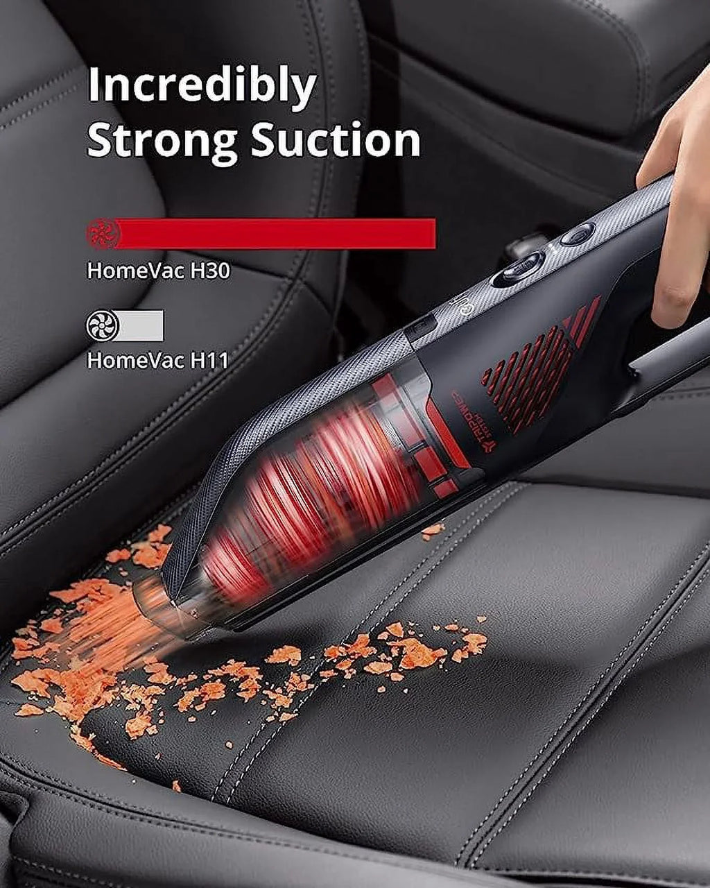 Eufy by Anker HomeVac H30 Venture Cordless Vacuum T2522111 - Ebony