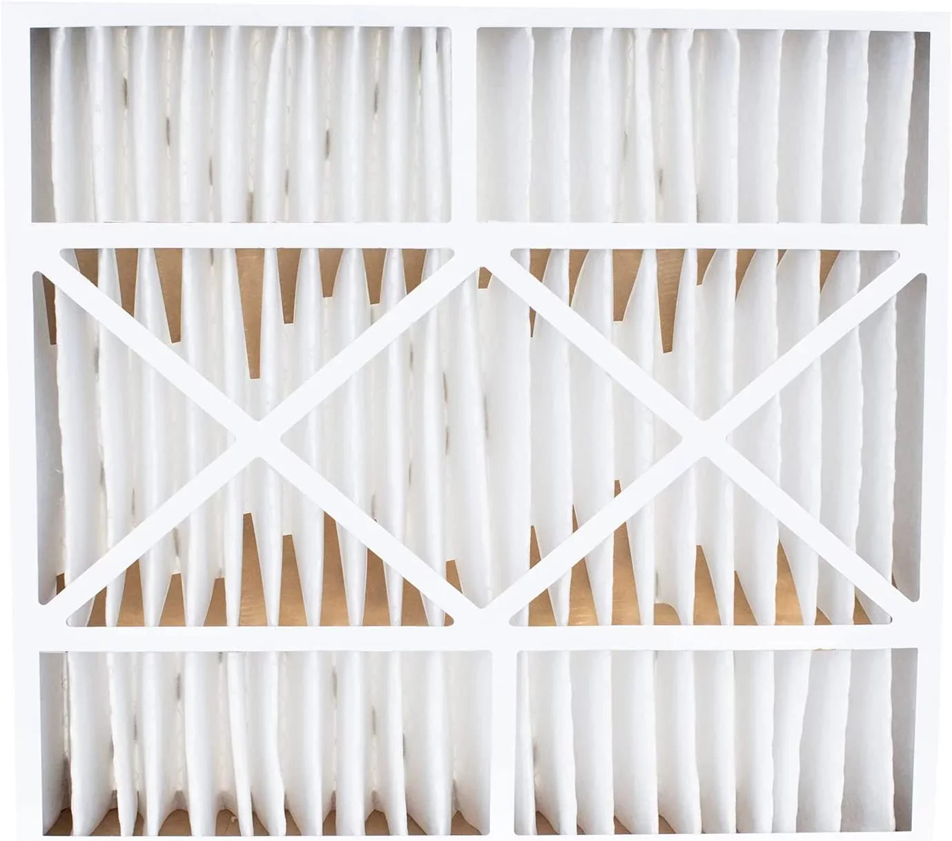 Filterbuy 22x24x5 MERV 8 Pleated HVAC AC Furnace Air Filters for Amana and Goodman (3-Pack)