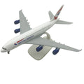 British Airways A380 Alloy Plane Model Retro and Elegant Decoration Aircraft Model for Living Room or Display Room