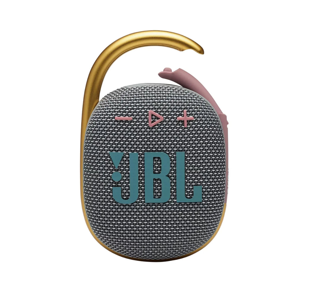 JBL Clip 4 Gray Portable Bluetooth Speaker (Certified Used)