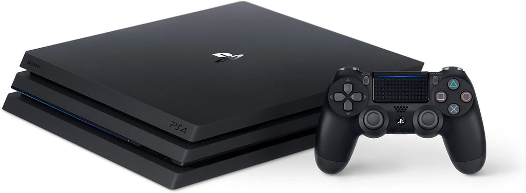 Pre-Owned PlayStation 4 Pro 1TB Gaming Console Jet with 2 Controller Included BOLT AXTION Bundle (Refurbished: Like New)