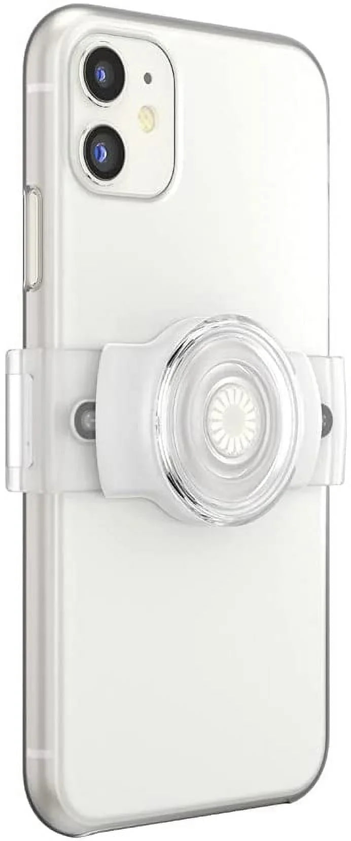 PopGrip Slide Stretch with Square Edges: Grip and Stand for Phones and Cases, Removable, Swappable Top,
