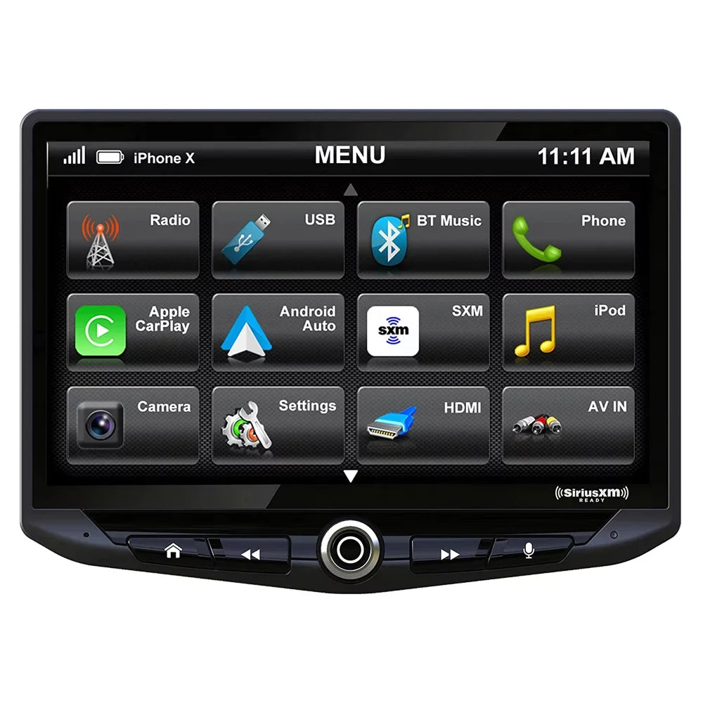 New Stinger UN1810 Multimedia Receiver w/ SR-JK11H Installation Kit & Plate Camera