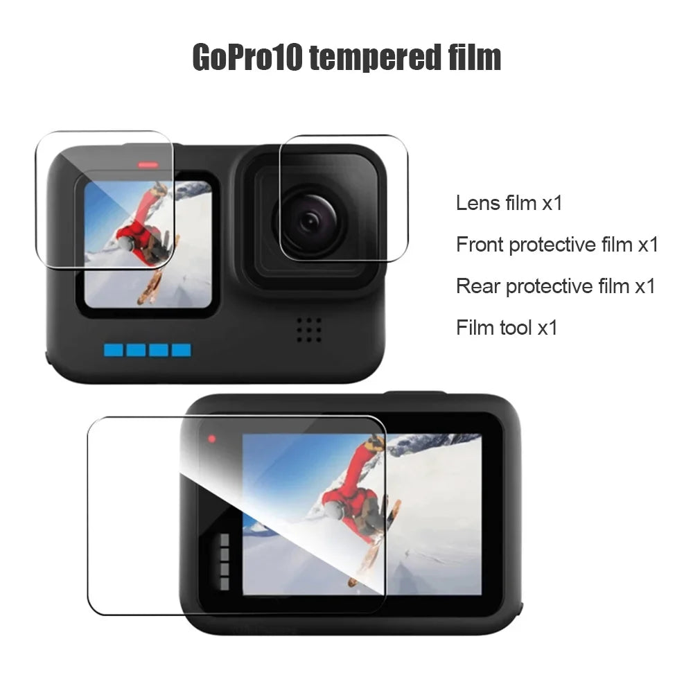 Dazzduo Camera case suit,Plates + Kit + Plates Camera + 3pcs Tempered 3pcs Tempered + Compatible Kit + 3pcs + Kit + Waterproof Kit 2pcs Waterproof Camera Waterproof Waterproof Camera Filters