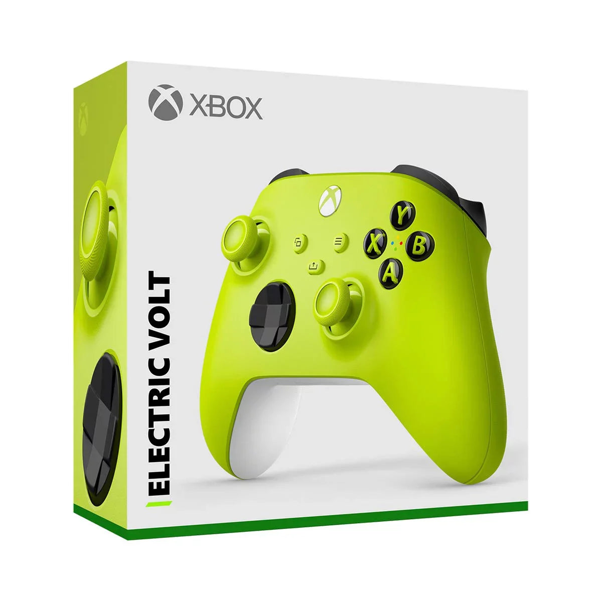 Xbox Series S 512GB Digital Console with Extra Wireless Controller - Electric Volt - Powerpack Battery/Charge Cable Bundle with Microfiber Cleaning Cloth