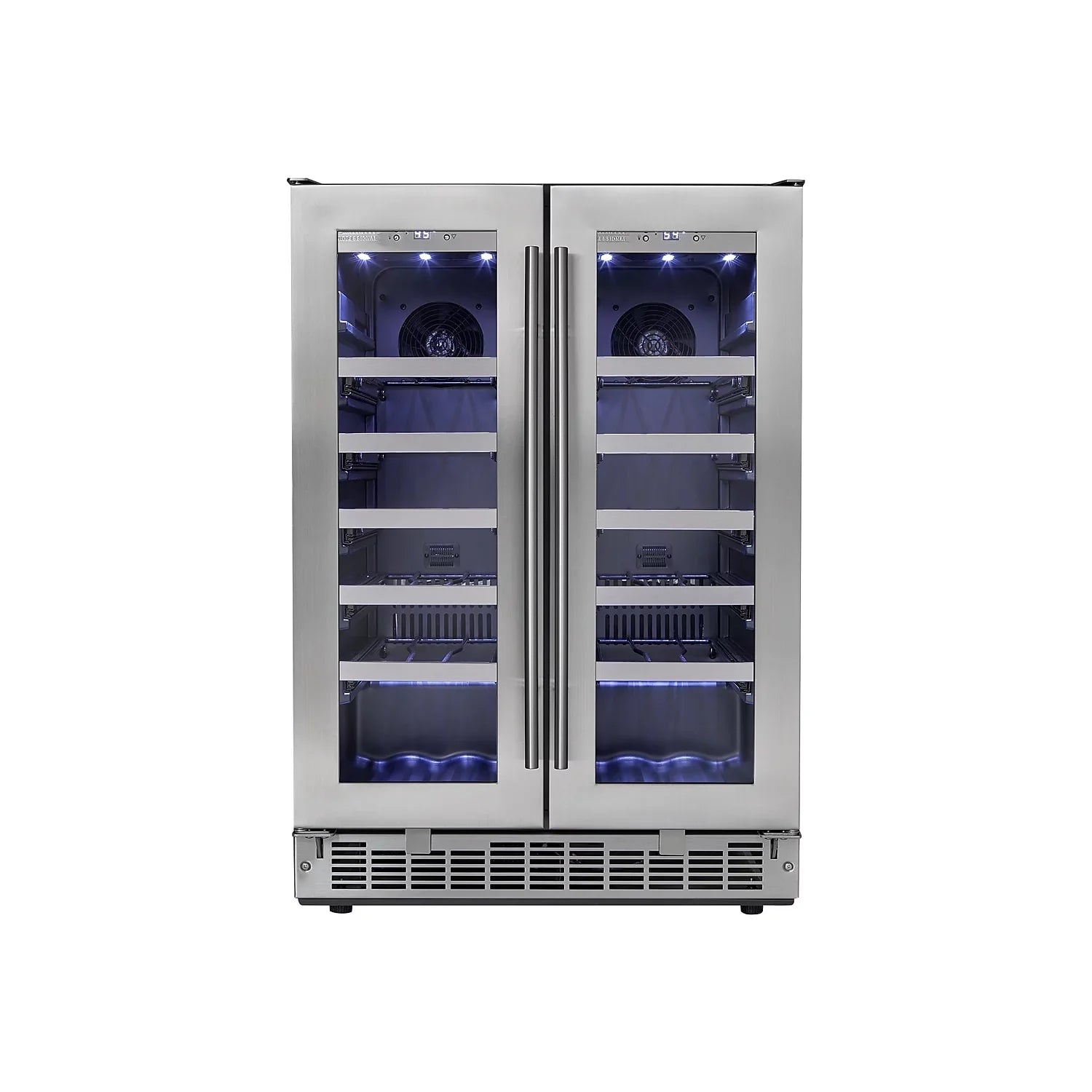 Danby DWC047D1BSSPR Napa 24\" French Door Dual-Zone Wine Cooler
