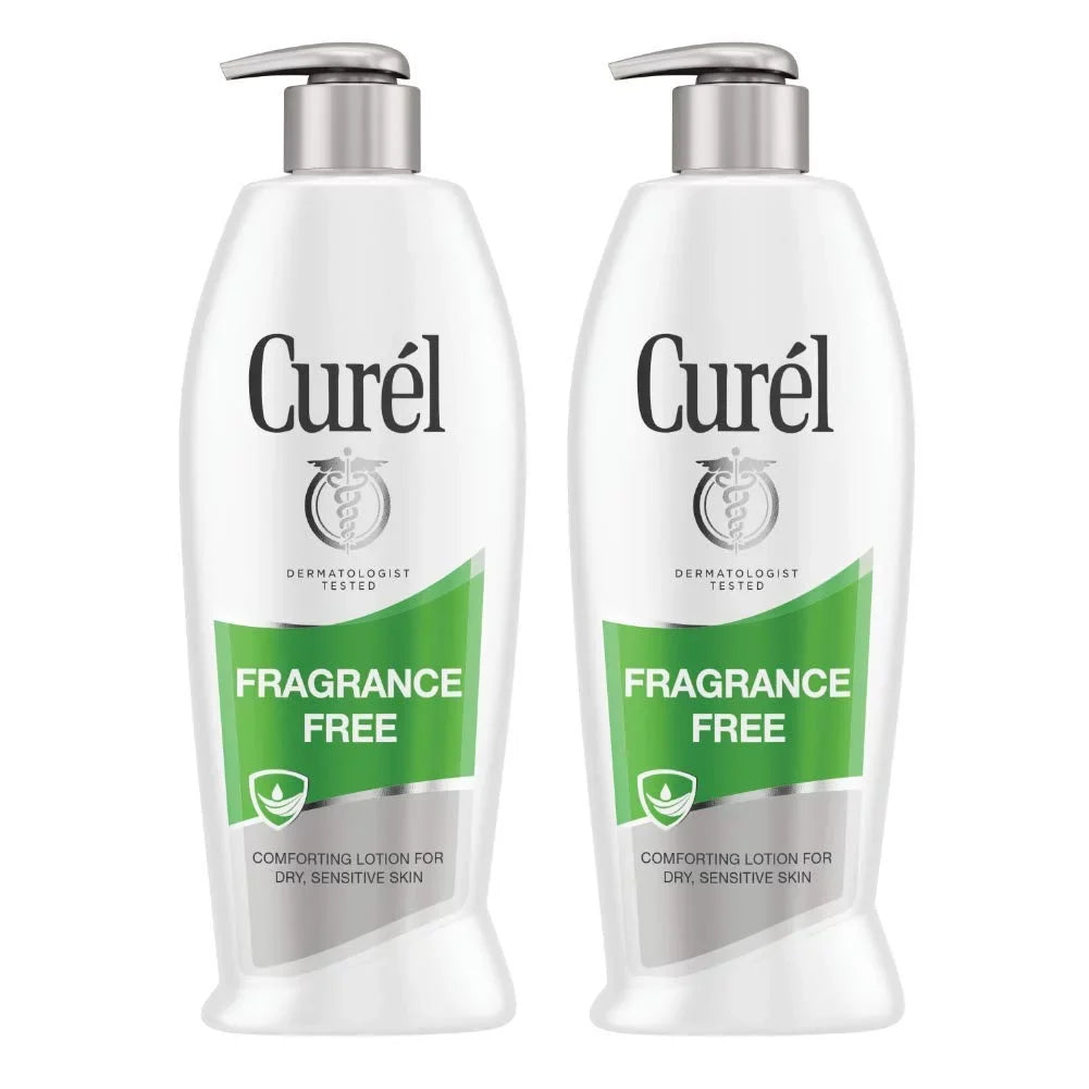 Curel Continuous Comfort Lotion Fragrance Free 20 oz (Pack of 2)