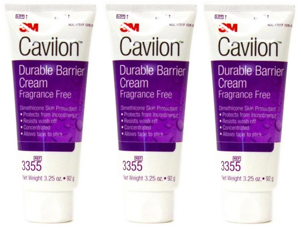 3 Pack - 3M Cavilon Durable Barrier Cream 3.25 oz