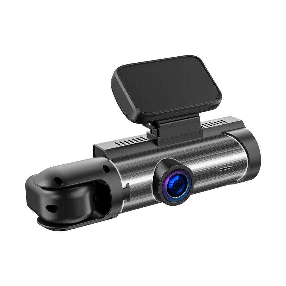Jahyshow Car DVR Dash Cam Video Recorder G-Sensor Dual Lens Front 1080P w/ Interior Camera