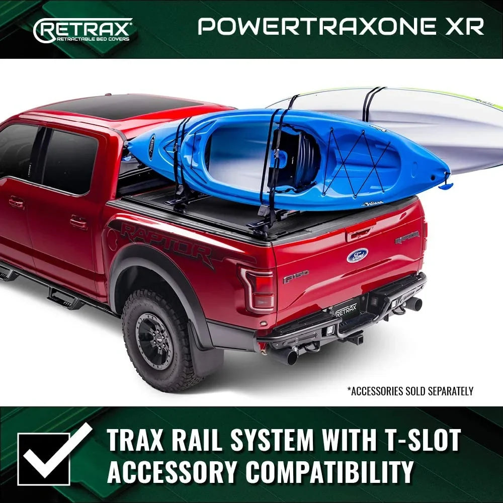 Retrax By Realtruck PowertraxONE XR Retractable Truck Bed Tonneau Cover | T-70862 | Compatible With Select 2022-2023 Tundra w/o Deck Rail System 6' 7" Bed (78.7")