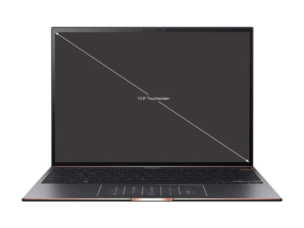 ZenBook S Ultra Slim Laptop, 13.9" 3300x2200 3:2 500nits Touch Display, Evo Platform Core i7-1165G7 CPU, 16GB RAM, 1TB SSD, Thunderbolt 4, TPM, Windows 10 Pro, Jade Dark UX393EA-XB77T