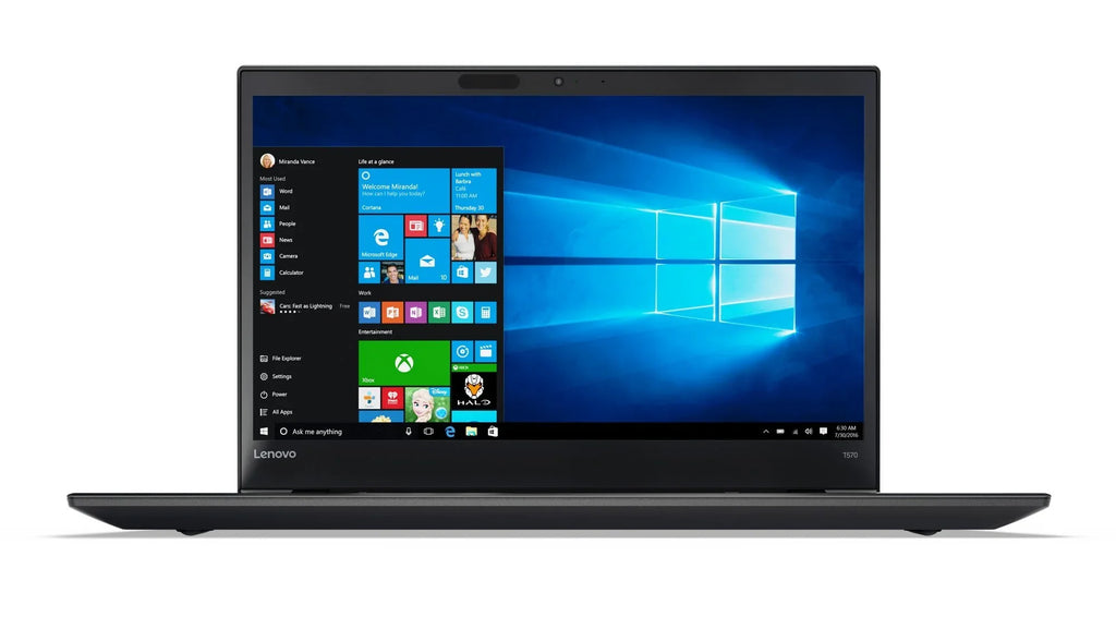 ThinkPad T570 15.6-Inch FHD Laptop ( Core i5, 12GB RAM, 256GB, Windows 10 Pro) - 20HAS23200