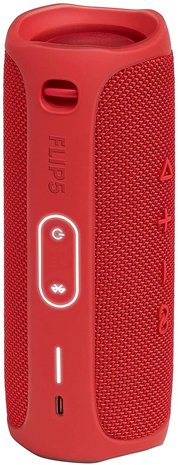 Restored JBL FLIP 5 Portable Waterproof Speaker, Red (Refurbished)