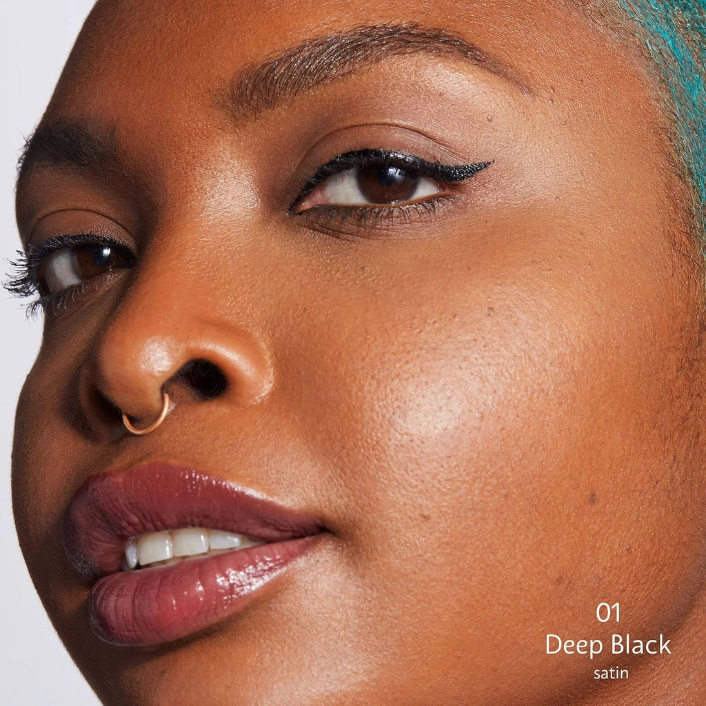 SEPHORA COLLECTION Intense Felt-Tip Liquid Waterproof Eyeliner - 02 - Satin Chocolate Brown - brown - 0.09 oz/2.8 mL