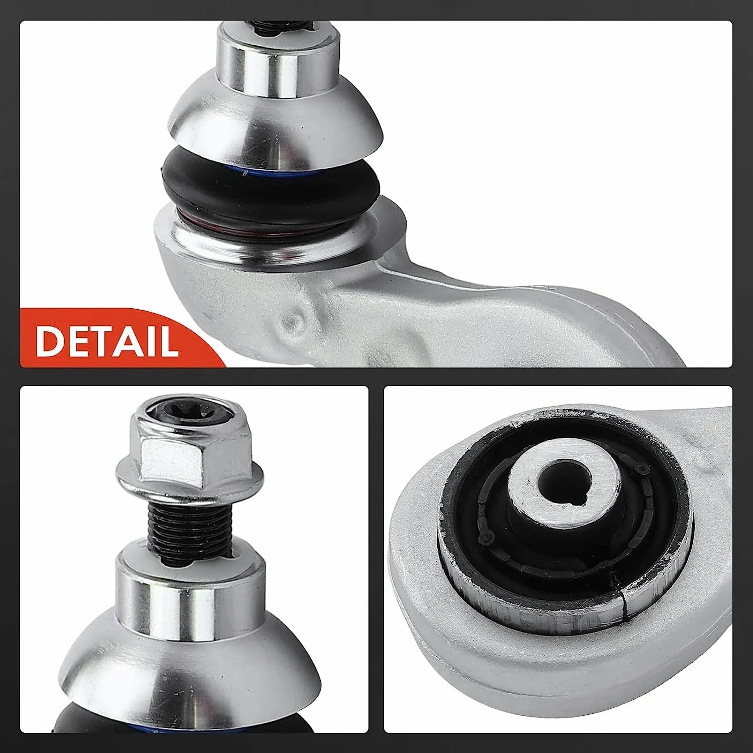 A-Premium Front Left Rearward Lower Control Arm, with Ball Joint & Bushing, Compatible with Mercedes-Benz S450 2018-2019, S550 2014-2017, S550e 2015-2017, S560 2018-2019, S63 AMG 2015-2017