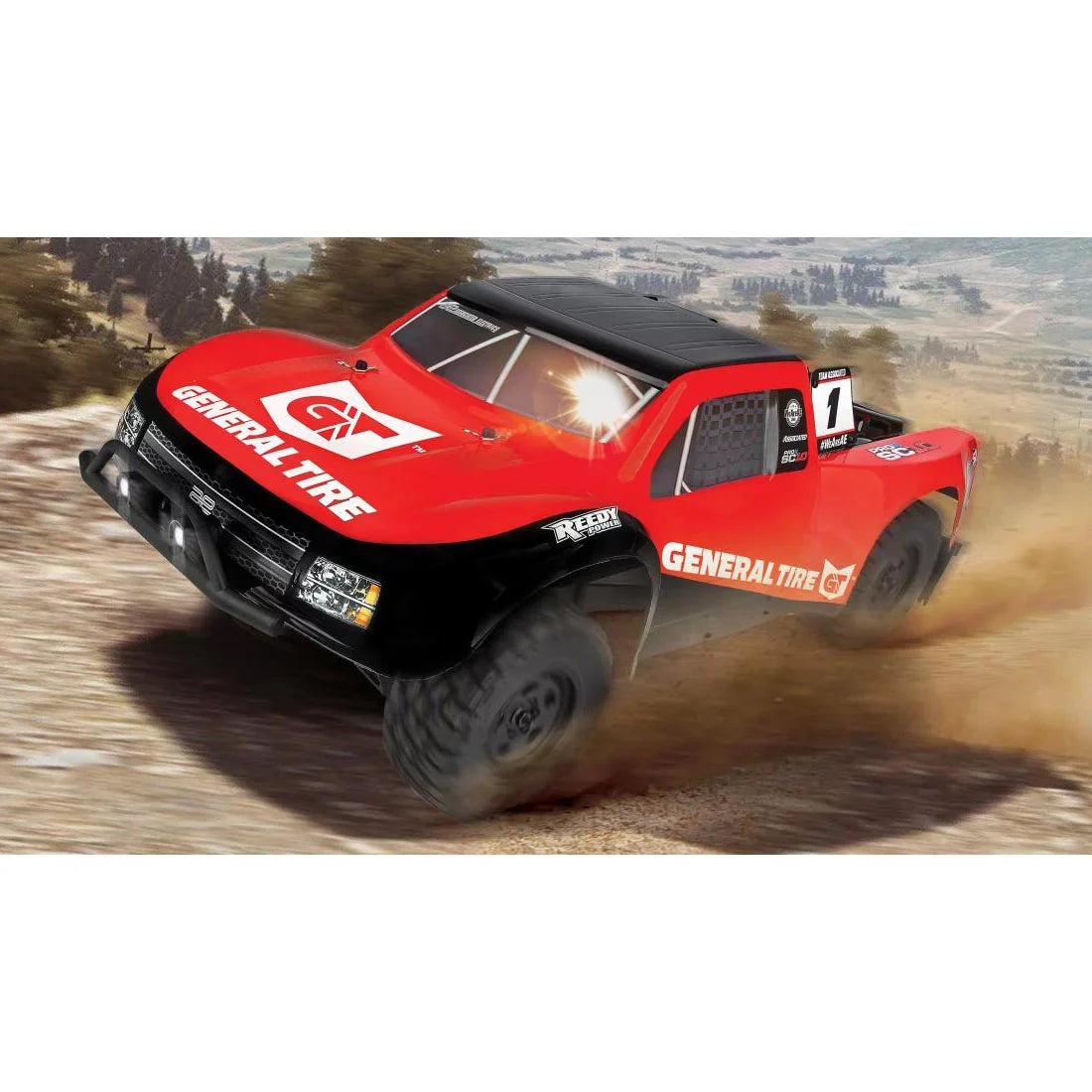 Team Associated 1/10 Pro4 SC10 4 Wheel Drive General Tire Short Course Truck RTR Ready to Run LiPo Combo ASC20531C Trucks Electric RTR 1/10 Off-Road
