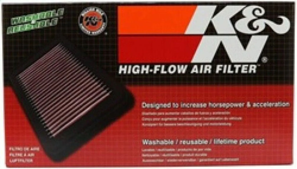 K&N Engine Air Filter: High Performance, Premium, Washable, Replacement Filter: 1986-2018 MITSUBISHI//MAZDA/ISUZU (Outlander, ASX, Tacoma, Soarer, 4 Runner, Hilux, Previa, Tarago), 33-2050-1