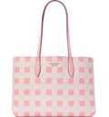 Kate Spade New York All Day Large Tote, Grapefruit Soda Gingham