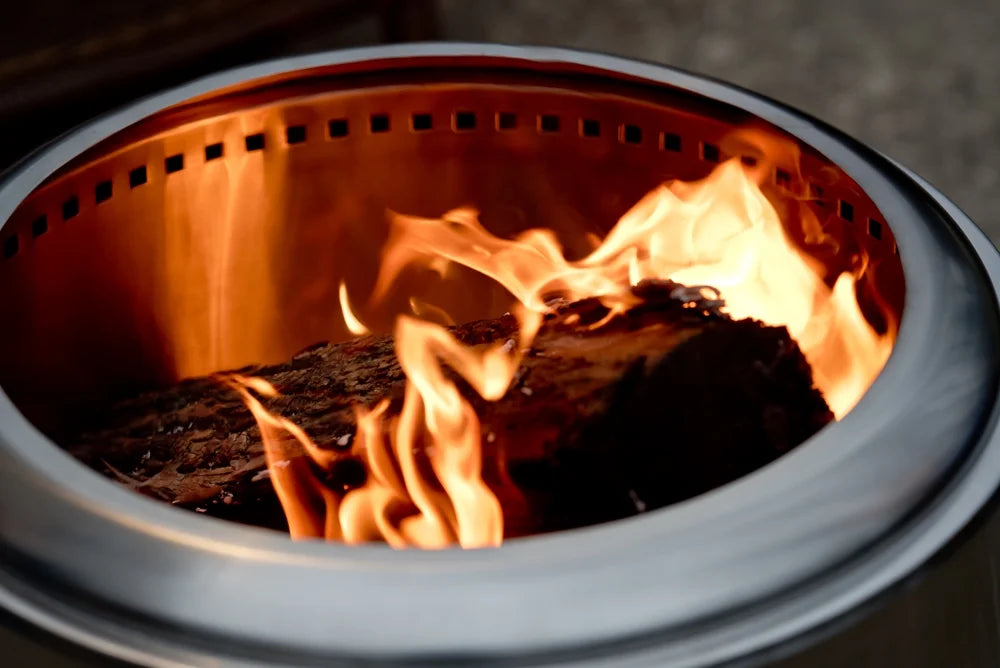 Duraflame™ Stainless Steel Low Smoke Fire Pit, 19"