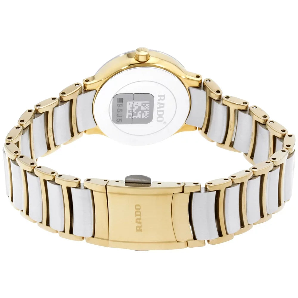 Rado Centrix Silver Dial Two-tone Ladies Watch R30932713