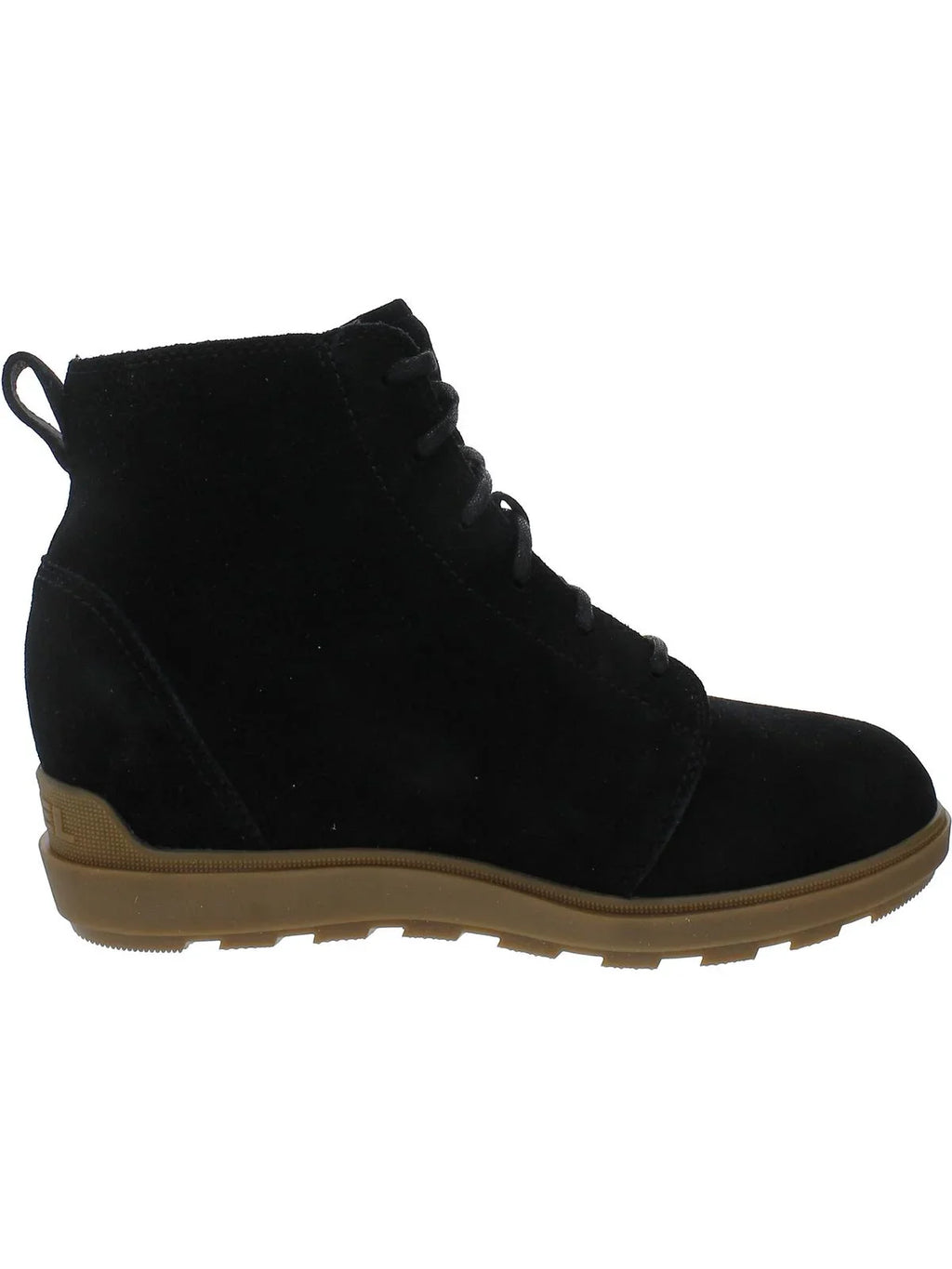 Sorel Womens Suede Lace-Up Booties