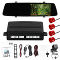 Dazzduo Dash Camera,Dash Camera Rear Dual Camera Dual Camera 4.3 Radars Rear Dual Inch Screen Support Reverse Radars Rear 4.3 Inch Screen 1080P DVR Dash Camera 4.3 Inch 4 Reverse Radars Rear 1080P 4