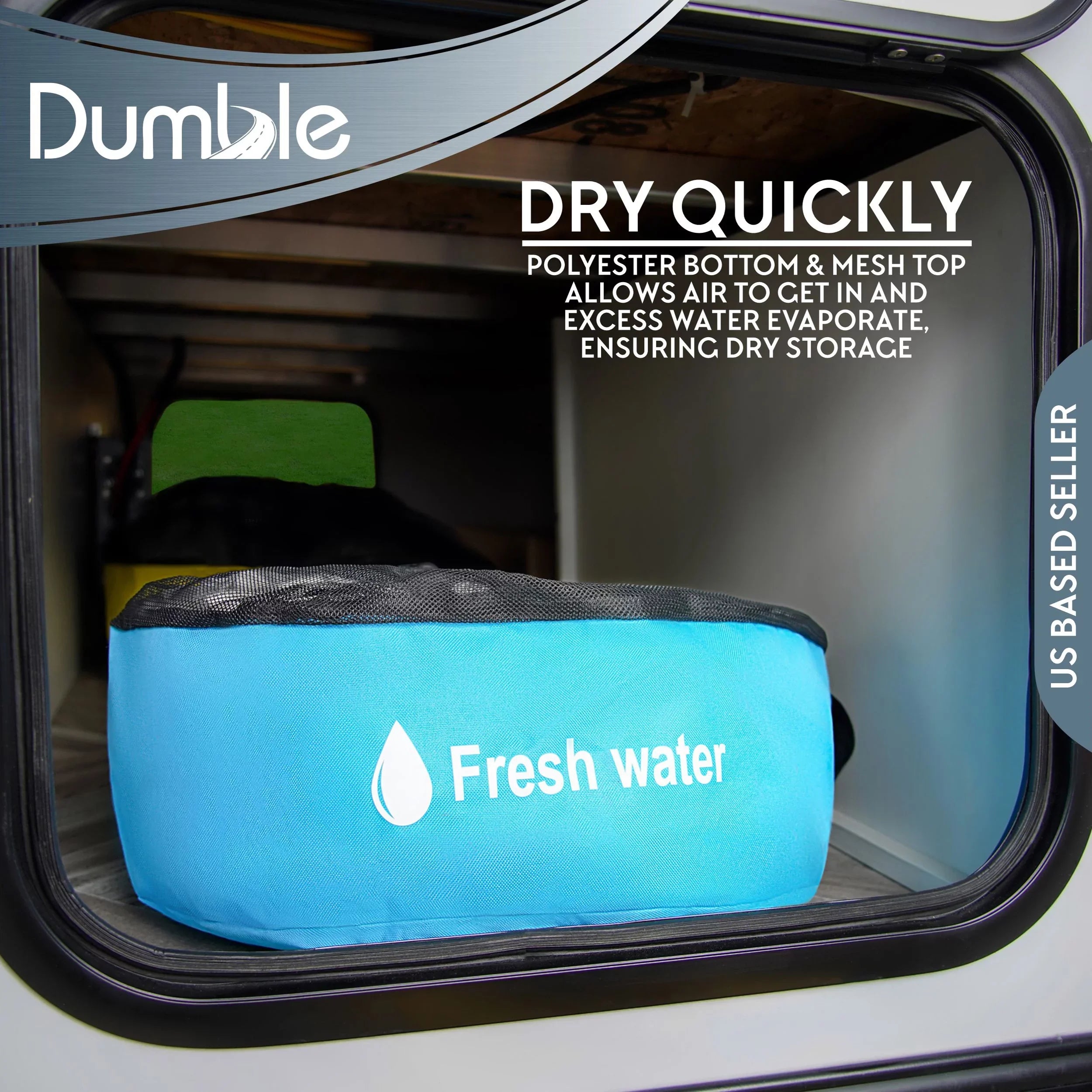 Dumble RV Sewer Hose Storage Bag 3pc Water Electrical Cord Organizer Camper Bags