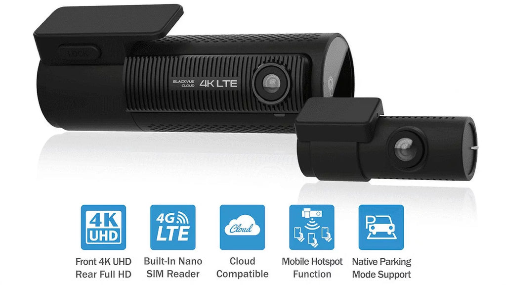 Dark DR970X-2CH LTE | 4K UHD CLOUD DASHCAM | WI-FI,GPS,PARKING MODE (64GB)