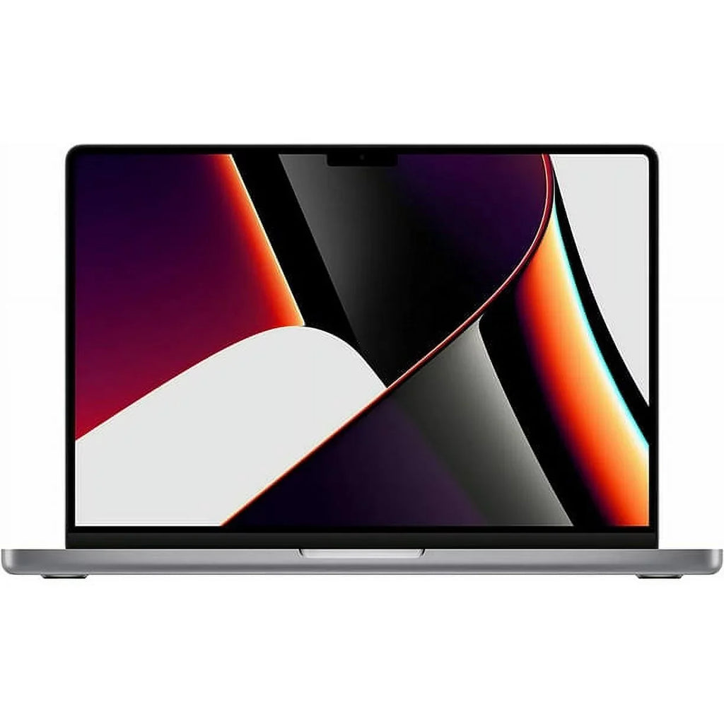 Restored MacBook Pro Laptop M1 Pro 8-Core CPU 14-Core GPU 32GB RAM 512GB SSD 14" Space Gray MKGP3LL/A (2021) - (Refurbished)