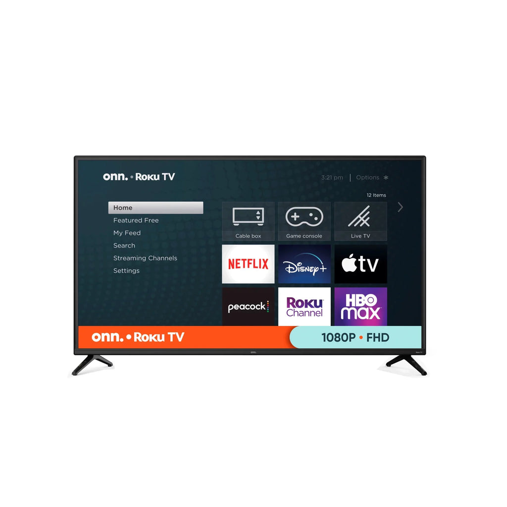 Restored onn. 42" Class FHD (1080P) LED Roku Smart TV 100068372 (Refurbished)