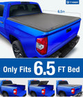 Tyger Auto T3 Soft Tri-fold Truck Bed Tonneau Cover Compatible with 2007-2013 Tundra | 6.5' Bed | TG-BC3T1033 | Vinyl
