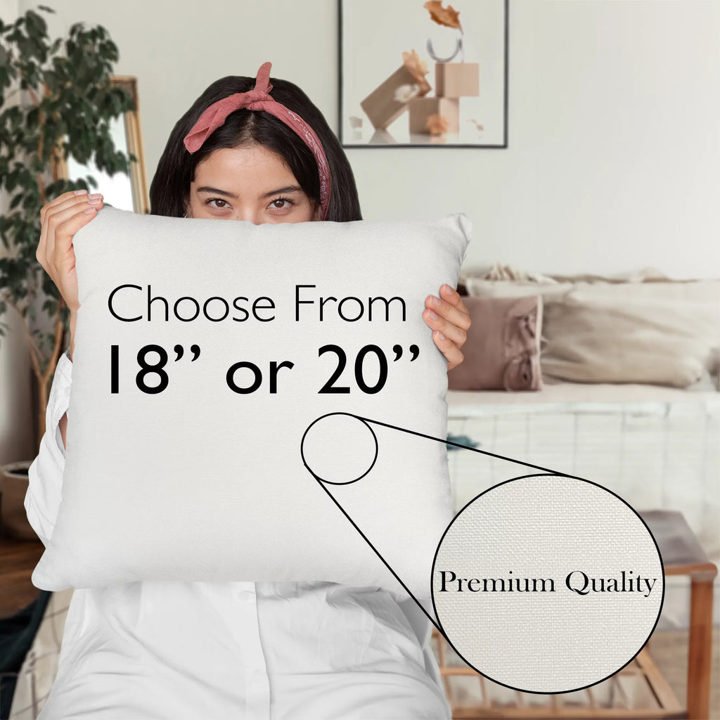 Always Put Your Best Face Forward, Beauty Advice Quote - Beauty Themed Merch for Makeup Artist or Cosmetologist, Gift for Makeup Lovers, Pillow Cover, White 20X20 IN