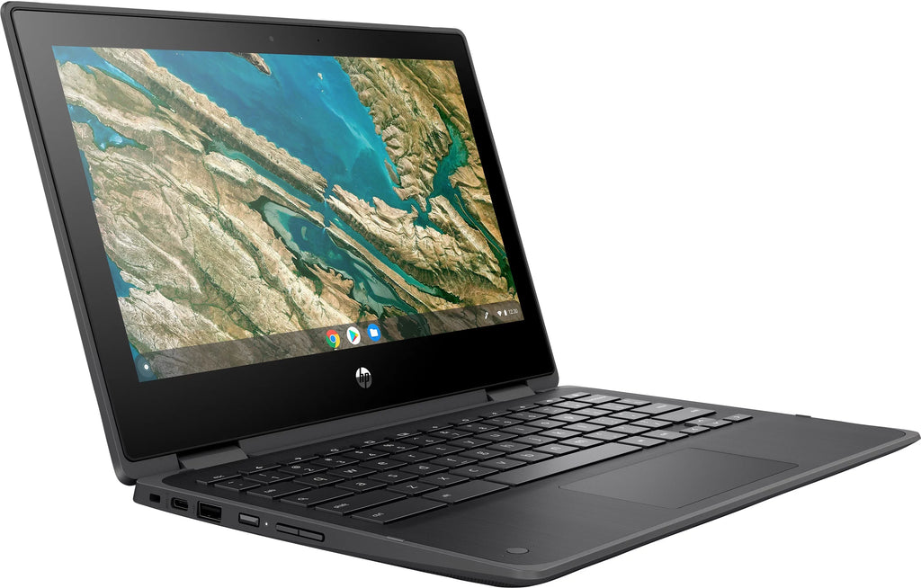 Chromebook x360 11 G3 EE 11.6" Touchscreen 2 in 1 Chromebook - Celeron N4020 - 8GB - 32GB Flash Memory - UHD Graphics 600 - Chrome OS - Chalkboard Gray