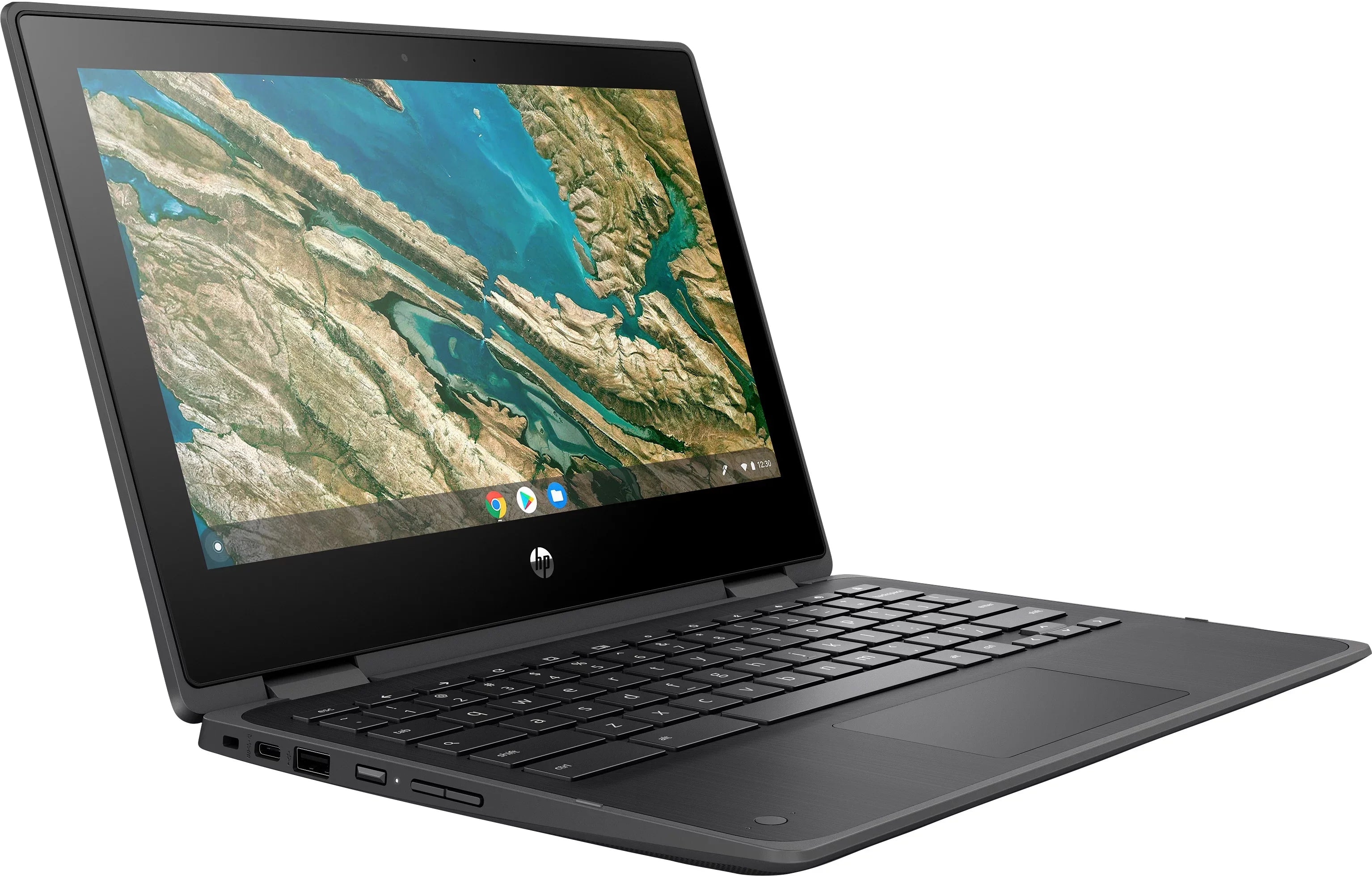 Chromebook x360 11 G3 EE 11.6" Touchscreen 2 in 1 Chromebook - Celeron N4020 - 8GB - 32GB Flash Memory - UHD Graphics 600 - Chrome OS - Chalkboard Gray