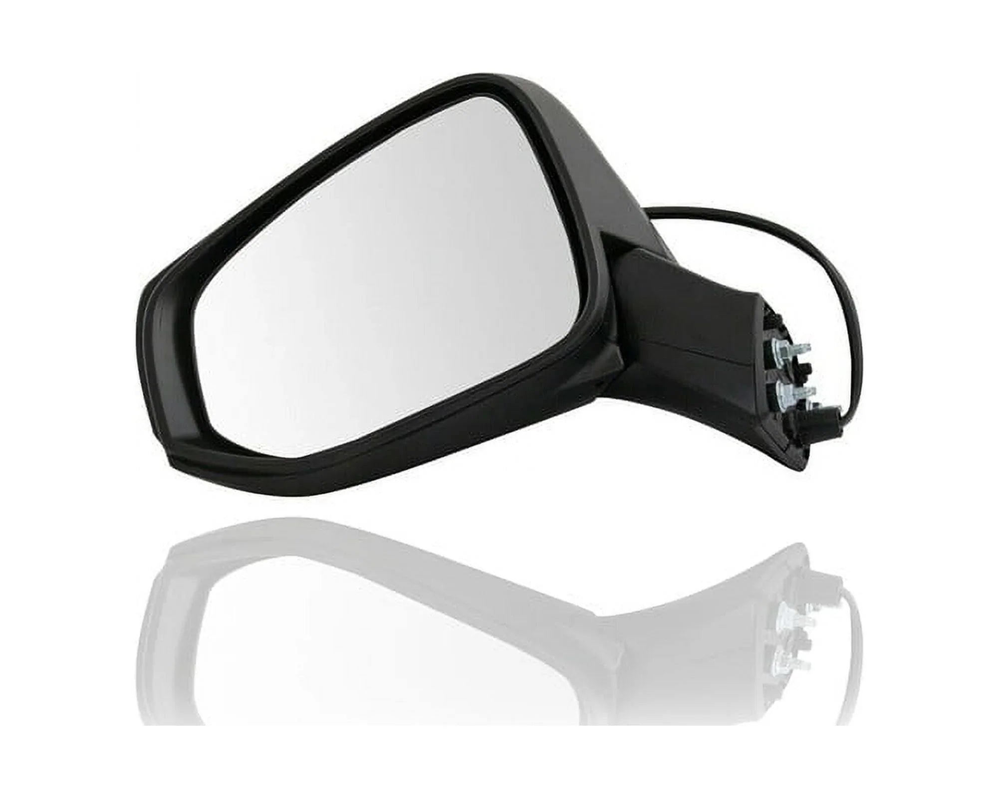 Door Mirror - Compatible/Replacement for '19-21 RAV4/Hybrid LE/North American Built - Non-Heated, Without Signal & Puddle Lamp & Blind Spot & Camera - Textured - Pair Set 879100R261, 879400R261