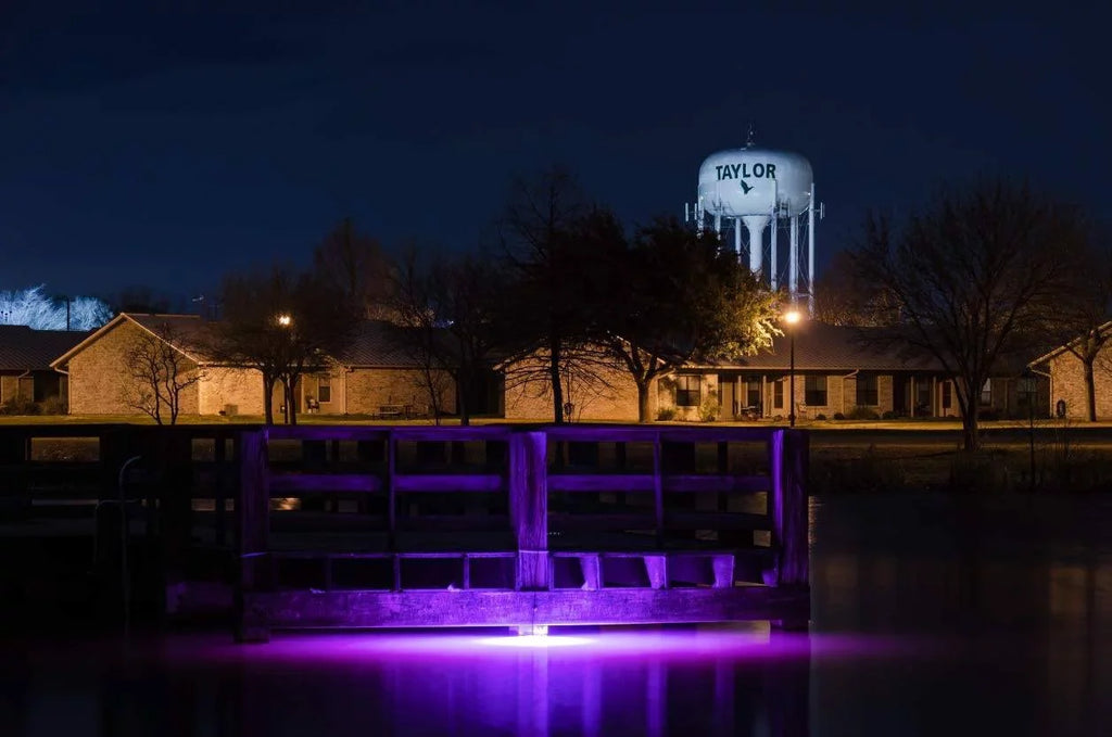 Multi-Color Color Changing LED Dock-7500 Underwater Fishing Light with Remote Control