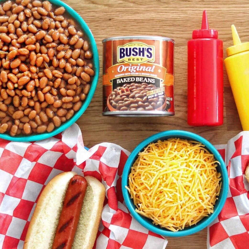 BUSH'S BEST Original Baked Beans, 8.3 oz (12-Pack)